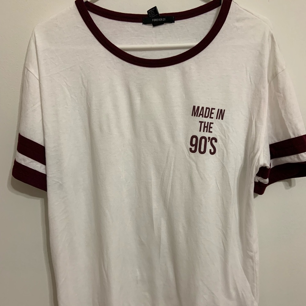 FOREVER 21 ADORABLE GRAPHIC T size large